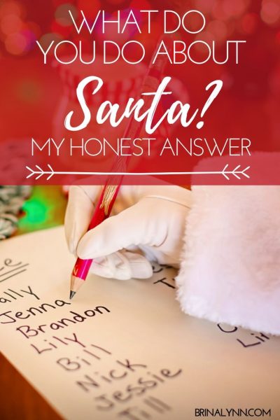 What do you do about Santa? My honest answer.