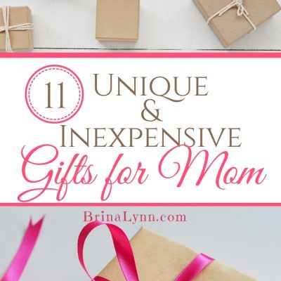 11 Unique & Inexpensive Non Gift Card Gifts for Mom