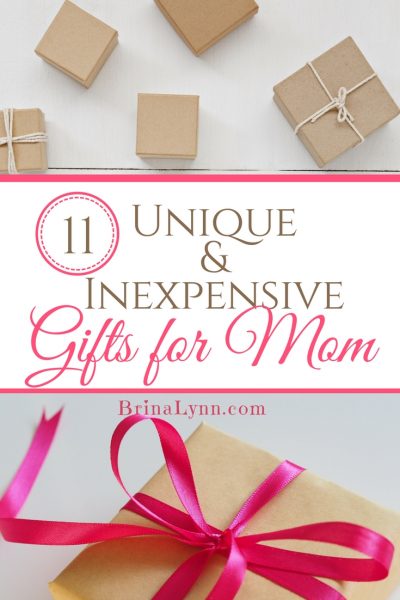 11 Unique & Inexpensive Non Gift Card Gifts for Mom