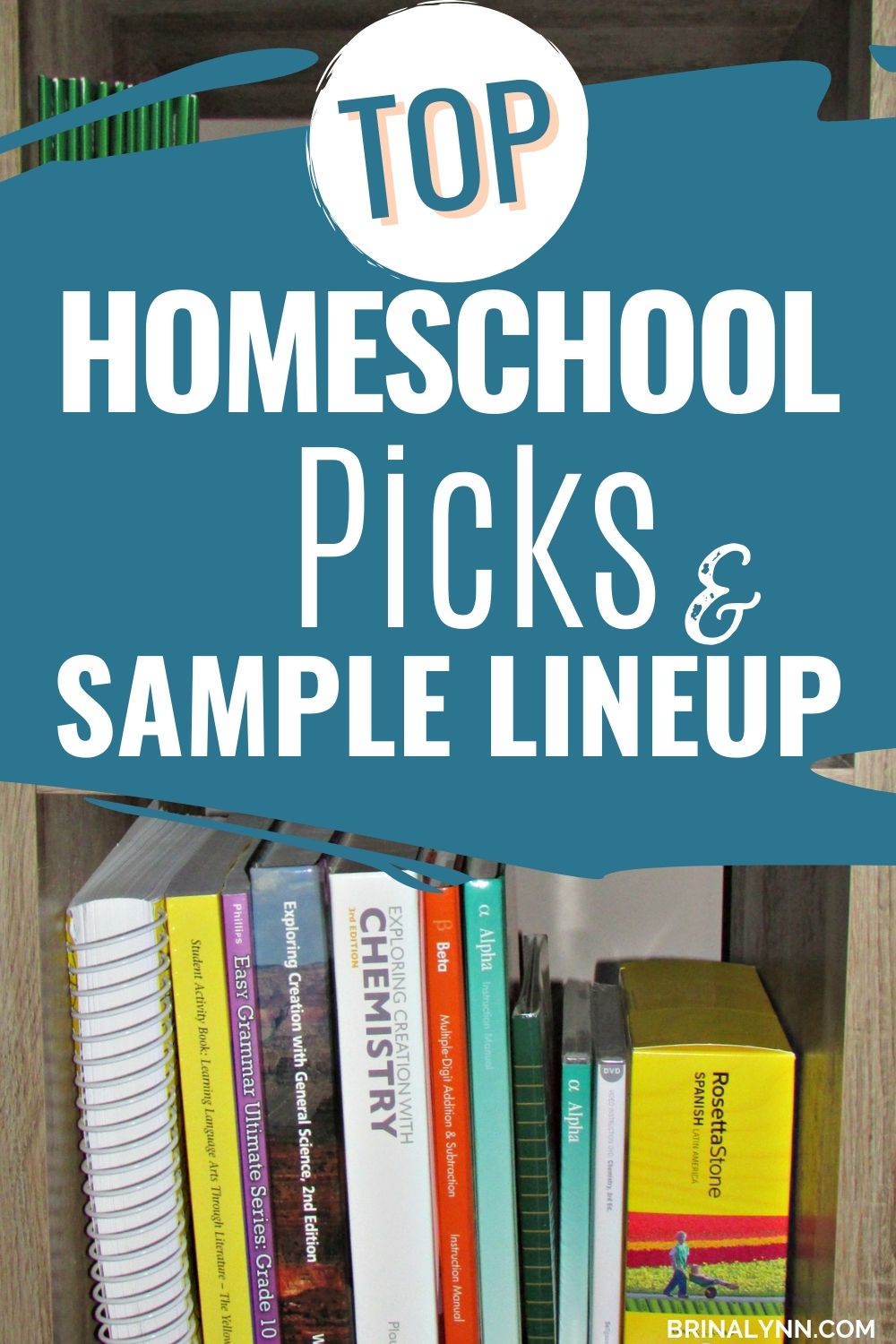 Top Homeschool Picks & A Sample Lineup BrinaLynn